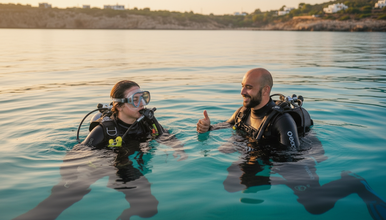 Curso Open Water Diver SSI en La Azohía con Rafa